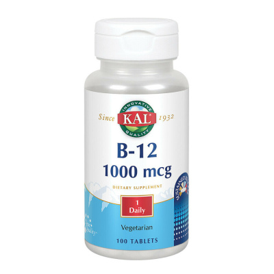 KAL Sustained Release B-12 (Витамин В-12) 1000 мг 100 таблеток