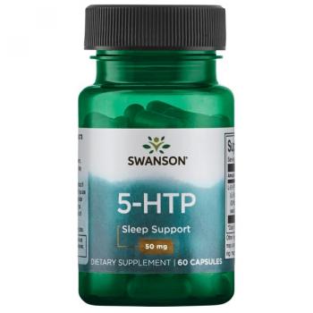 Swanson 5-HTP (5-гидрокситриптофан) 50 мг 60 капсул, срок годности 05/2024
