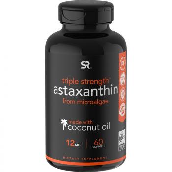 Sports Research Astaxanthin Triple Strength (астаксантин тройной концентрации) 12 мг 60 капсул