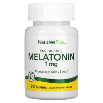 NaturesPlus Melatonin (Мелатонин быстрого действия) 1 мг 90 таблеток