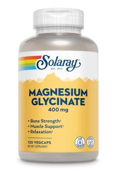 Solaray Magnesium Glycinate (Глицинат магния) 350 мг 120 капсул