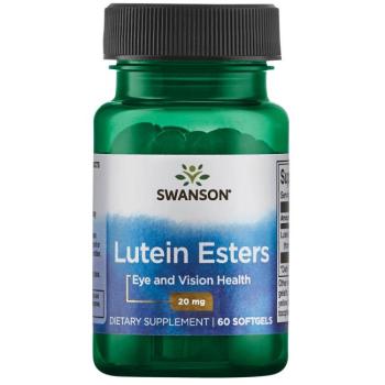 Swanson Lutein Esters (Лютеин) 20 мг 60 гелевых капсул, срок годности 10/2023