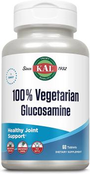 KAL 100% Vegetarian Glucosamine (100% вегетарианский глюкозамин) 1000 мг 60 таблеток