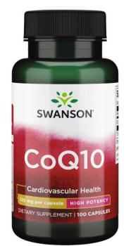 Swanson Coq10 (Коэнзим Q10) 120 мг 100 капсул, срок годности 06/2024