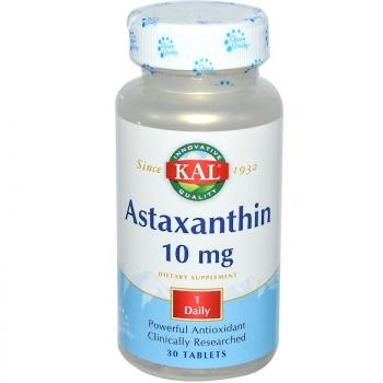 KAL Astaxanthin (Астаксантин)10 мг 30 таблеток