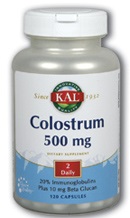 KAL Colostrum 500 мг (Молозиво) 120 капсул