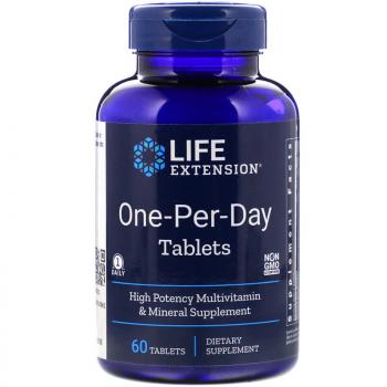 Life Extension One-Per-Day 60 таблеток