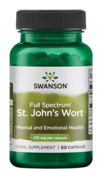 Swanson Full Spectrum St. John's Wort (Зверобой полного спектра действия) 375 мг 60 капсул