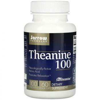 Jarrow Formulas Theanine 100 (Теанин) 100 мг 60 капсул    срок годности 09/2023