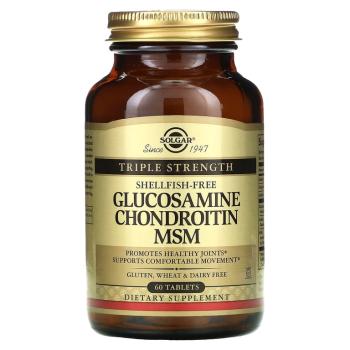 Solgar Glucosamine Chondroitine MSM (Глюкозамин хондроитин МСМ) 60 таблеток