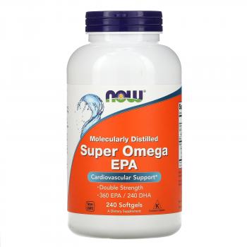 NOW Super Omega EPA 240 капсул