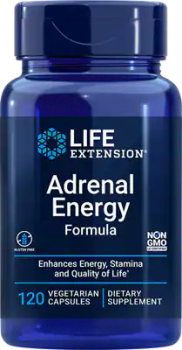 Life Extension Adrenal Energy Formula (Формула энергии надпочечников) 120 капсул
