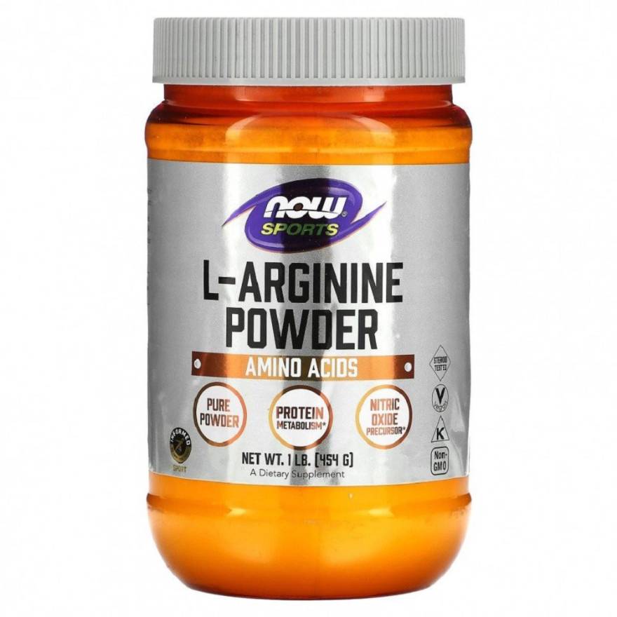 L-Arginine Powder 454 г от NOW.jpg