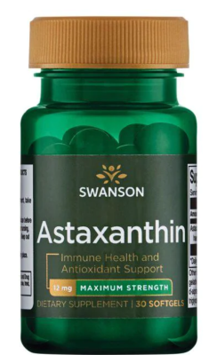 Swanson Astaxanthin (Астаксантин) 12 мг 30 капсул